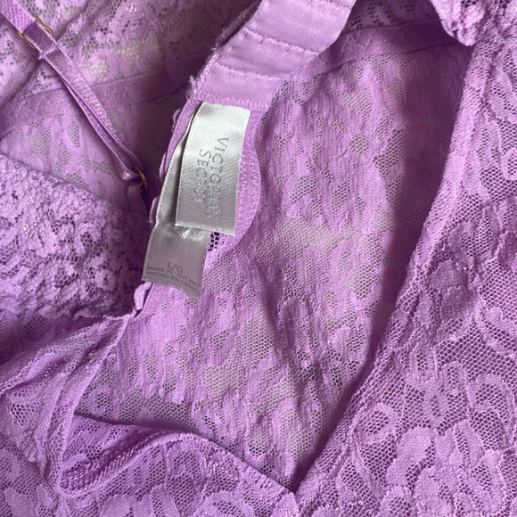 Victoria’s Secret Lace Cami Tank | Soft Girl Coquette Vibes Vintage Y2K Size L - Picture 6 of 8